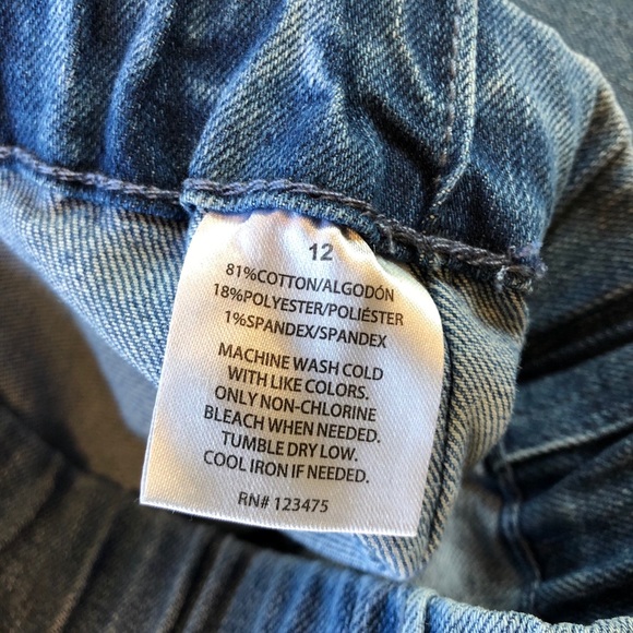 TEXTILE Elizabeth & James Seamed Denim Leggings - Picture 7 of 8